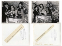 Lot of Twenty 10 x 8 Glossy Photos Featuring Shemp, From Various Three Stooges Films -- Very Good Condition